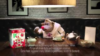 PG tips Tea Red Nose Day TV Advert [upl. by Ys601]