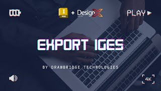 Export IGES  DesignX for Autodesk Inventor Professional [upl. by Kokaras559]