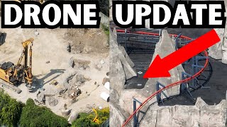 Canadas Wonderland AlpenFury Construction Update [upl. by Ameen438]