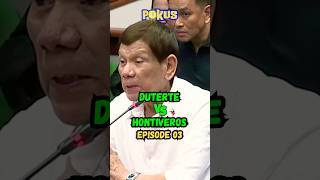 DUTERTE VS HONTIVEROS EPISODE 03 philippines congress hearings [upl. by Lionello]