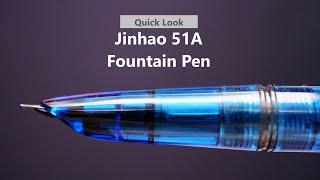 Jinhao 51A  Better than the modern Parker 51 [upl. by Buddy]