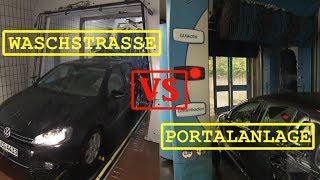 WaschanlagenTest  Waschstraße vs Portalanlage [upl. by Kazmirci]