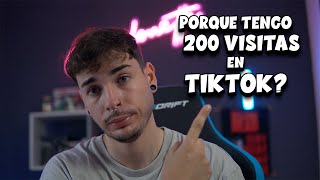 Porque NO PASO de 200 VISITAS en TIKTOK Tengo SHADOWBAN en TIKTOK [upl. by Hulda]