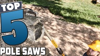 Ultimate Guide to the Top 5 Best Pole Saws  MustHave Tools for Tree Trimming [upl. by Topper]