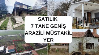 HARİKA KONUMDA SATILIK 7 TANE GENİŞ ARAZİLİ MÜSTAKİL YER [upl. by Sosthenna]