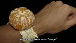 How to peel mandarin oranges Vol3 A Wristwatch Orange [upl. by Ares816]