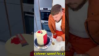 Decorating Cake for Manchester United by Gareth Kelly From BBCC  bradford cakedecorating short [upl. by Sivart]