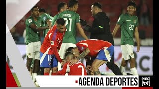 Agenda Deportes EmolTV tras el duelo entre Chile y Bolivia por clasificatorias [upl. by Fred]