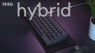 HHKB Pro Hybrid Type S Keyboard Typing Sound Test [upl. by Aivizt]