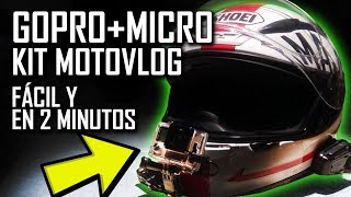 COMO COLOCAR GOPRO EN UN CASCO  Setup de Majes [upl. by Lednyc709]