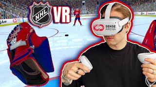 Hockey IQ Training in VR My NHL Sense Arena First Impressions [upl. by Mclain]