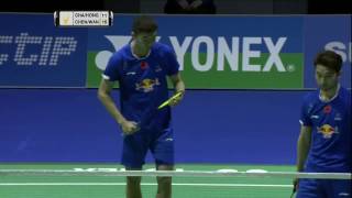 Yonex Swiss Open 2017  Badminton SF M2MD  ChaiHong vs ChenWang [upl. by Shama63]