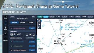 MSFS  Navigraph Charts in Game Tutorial [upl. by Eagle]