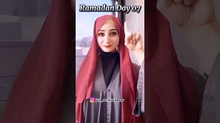 Day 7 ramadanhijabseries Easy Niqab Style  hijab hijabfashion shorts shortsviral tutorial fy [upl. by Akenehs678]