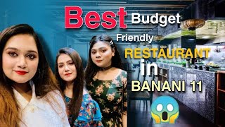 Best Budget Friendly Restaurant in Banani 11 😱And Night Outing 🥰  Semi Twin  Vlog  13 ❤️ [upl. by Elisabeth]