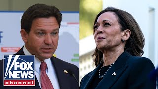 Gov DeSantis fires back at Kamala Harris Its not about you [upl. by Steck]