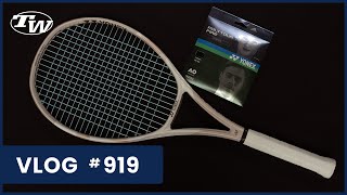 New tennis RACQUETS are here Yonex VCORE Sand Beige amp Volkl Vostra V10 V5  VLOG 919 [upl. by Fulbright]