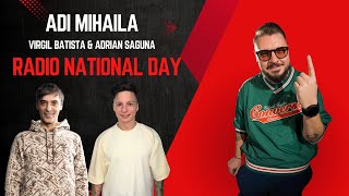 Adi Mihaila Virgil Batista amp Adrian Saguna  National Radio Day Edition🎉 [upl. by Ttennaej]