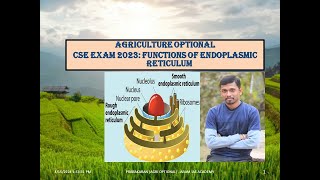 Functions of Endoplasmic reticulum CSE exam 2023 Agri optional Explained in Tamil [upl. by Una741]