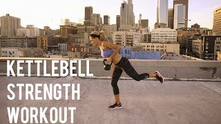 30 Minute Kettlebell Strength Workout [upl. by Luanni]