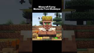 Minecraft Funniest Moments From Dholakpur Minecraft indiangamer mincraftfunny hindigameplay [upl. by Azer851]