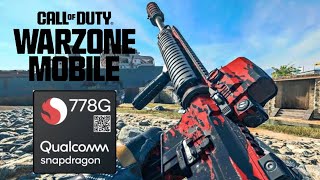 Warzone Mobile  Snapdragon 778G 5G  A73 5G Samsung [upl. by Jeffie]