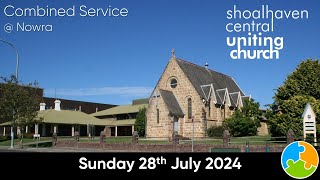 SCUC Combined Service at Nowra  28 July 2024 [upl. by Llerret]