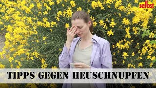 HeuschnupfenAllergie Tipps gegen die häufigsten Symptome [upl. by Llezniuq841]