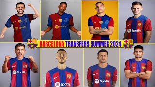 BARCELONA TRANSFERS NEWS SUMMER 2024 🔥 Bernardo SilvaKimmichGuido RodríguezDybalaAnsu Fati ✅ [upl. by Laen]