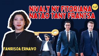 FANIRISOA ERNAIVO NIVALY NY FITORIANA ANI ANDRY RAJOELINA ATY FRANTSA [upl. by Yelyr]