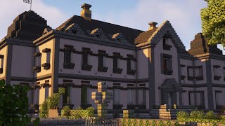 Gymnasium Schloss Overhagen  in Minecraft 4K KUNSTPROJEKT [upl. by Julianna]