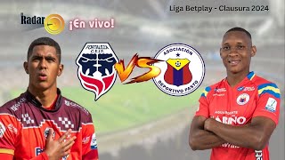 Fortaleza vs Pasto EN VIVO ¡Sigue el Partido [upl. by Leugimsiul]