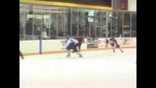 Strathroy Rockets Matthew Watson Hit vs Stratford 10612 [upl. by Mintun]