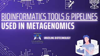 bioinformatics tools and pipelines used in metagenomics  Bioinformatics  Unveiling biotechnology [upl. by Aelak]