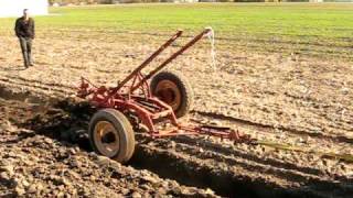 VW Touareg pulls field plow [upl. by Inahc]