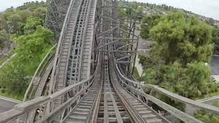 Ghost Rider Wooden Coaster at Knott’s Berry Farm Buena Park California [upl. by Iam]