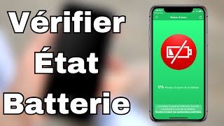 Comment Vérifier lÉtat de la Batterie de son iPhone iPad et Mac [upl. by Conlan]