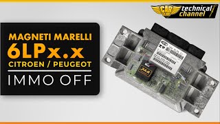 Magneti Marelli IAW6LPxx HW3 Citroen Peugeot IMMO OFF  Julie Emulator  CarLabImmo [upl. by Aracahs]