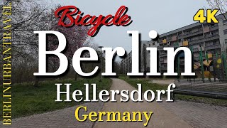 Berlin  Hellersdorf  Bicycle 4K 🇩🇪 Germany [upl. by Eniksre991]