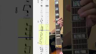 Minor 251 Jazz Exercises short jazzguitar jazzguitarist [upl. by Odnalo]