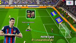 RLewandowski can’t Stop Scoring 🔥 Lewangoalski POTW Card🫳🏻❤️ [upl. by Zirtaeb]