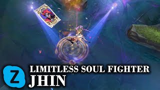 Limitless Soul Fighter Jhin Chroma LOL skin spotlight  PreRelease [upl. by Goerke]