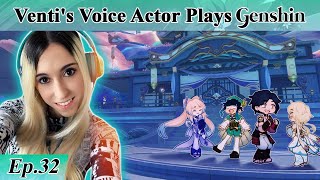 Ventis English Voice Actor plays GENSHIN IMPACT Part 32 Best Friend Teppei [upl. by Billmyre715]