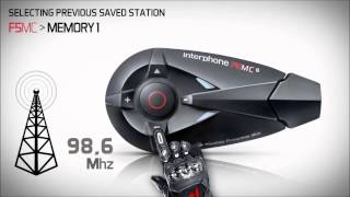 Interphone F5MC Audio Video Tutorial on wwwHondaBikesgr [upl. by Elime]