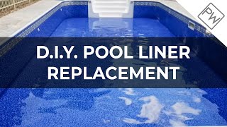 How To Install A Swimming Pool Liner From Pool Warehouse [upl. by Htrow]