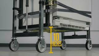 Strongway Hydraulic Furniture Mover Set  3960 Lb Capacity  10 in Lift  52397STR  Features [upl. by Leilamag]