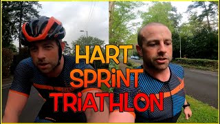 HART SPRINT TRIATHLON  Last prep and practice before Outlaw 703 [upl. by Leiahtan697]