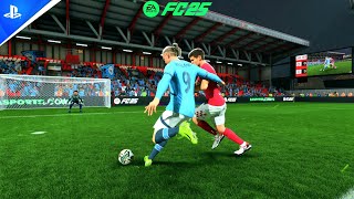 Manchester City vs Brentford Haaland’s Dominance  FC 25 Career Mode [upl. by Giarla]