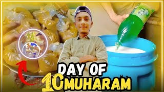 10 Moharrams Vlog 😍 Daleem Sharbat  Khuwari [upl. by Ayrad]