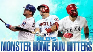 MLBs MONSTER home run hitters Mike Trout Joey Gallo Cody Bellinger  more [upl. by Anrat]